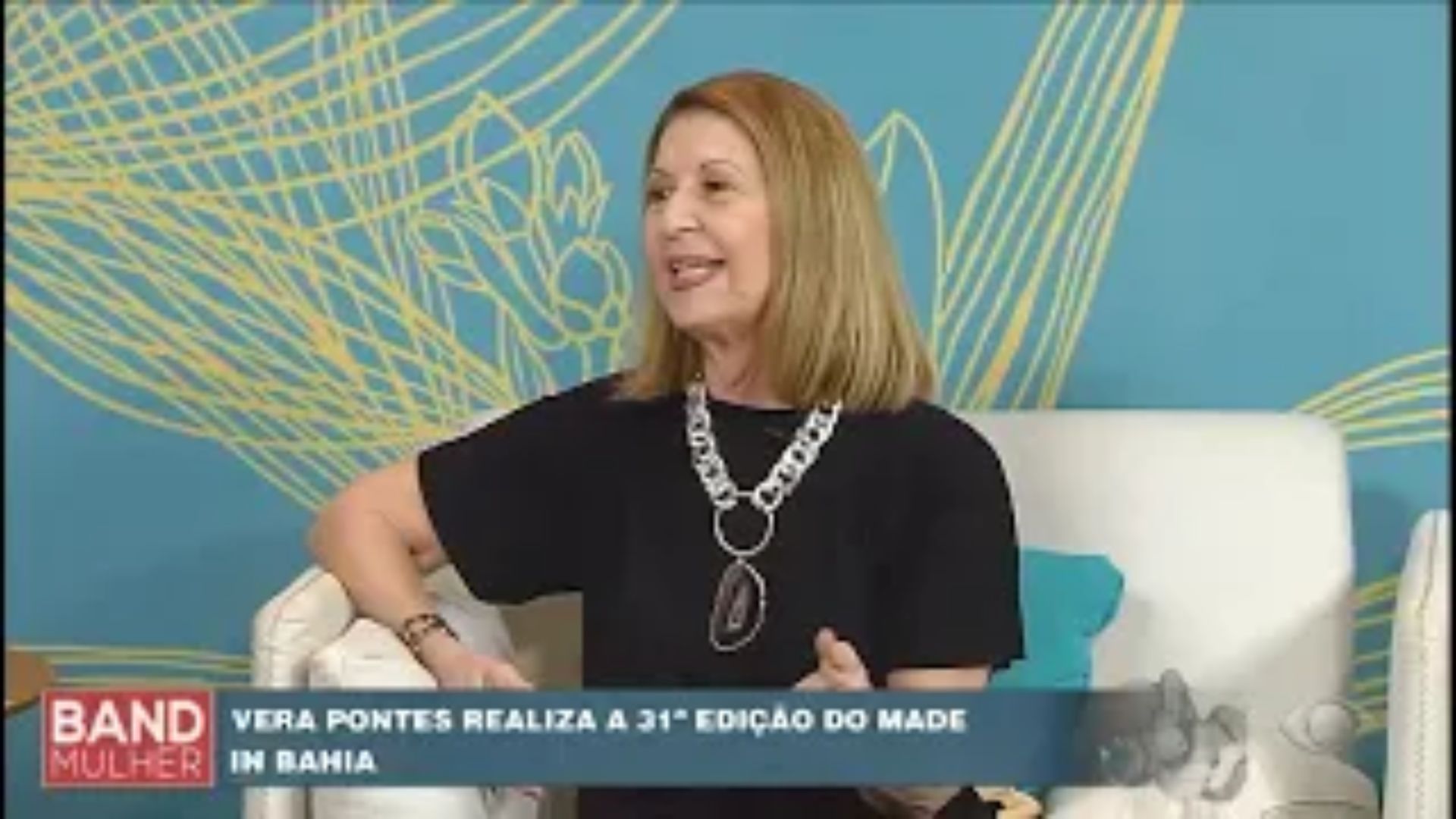 A feira Made in Bahia 2022 no Band Mulher